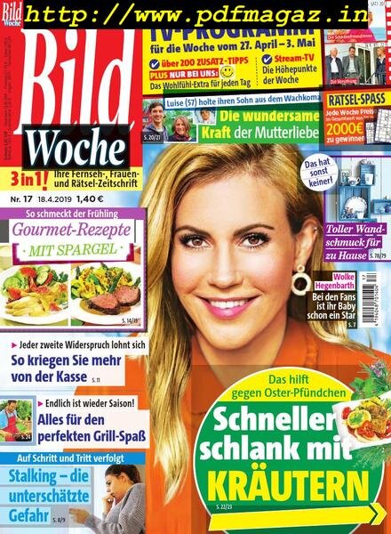 Bild Woche – 18 April 2019 Cover