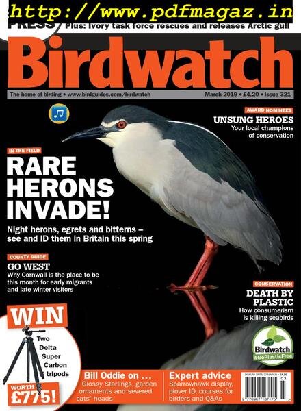 Birdwatch UK – March 2019 Cover