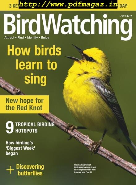BirdWatching USA – May-June 2019 Cover
