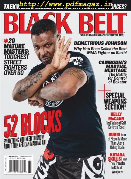 Black Belt – June-July 2019 Cover