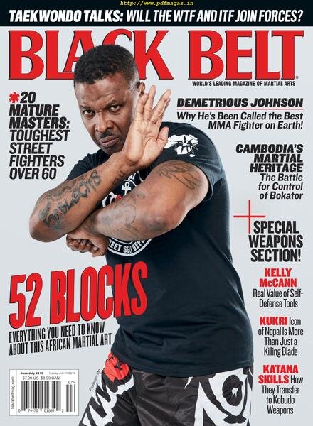 Black Belt – May 2019 Cover