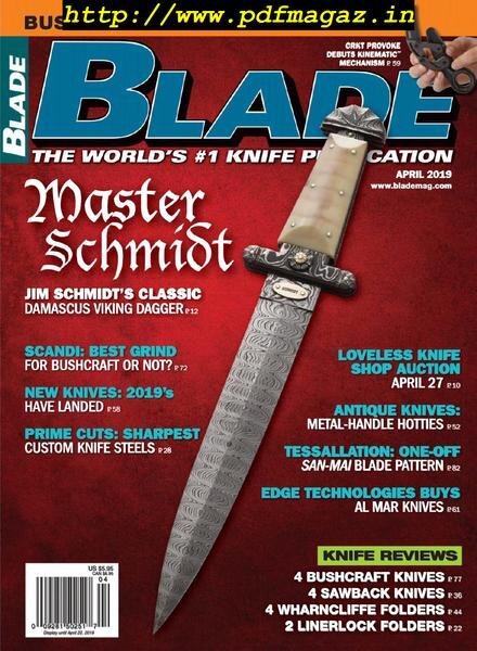 Blade – April 2019 Cover