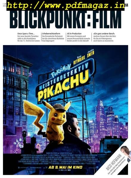 Blickpunkt Film – 1 April 2019 Cover
