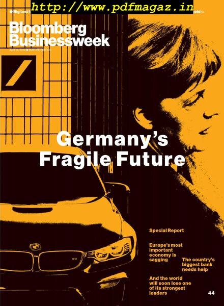 Bloomberg Businessweek Europe – April 15, 2019 Cover