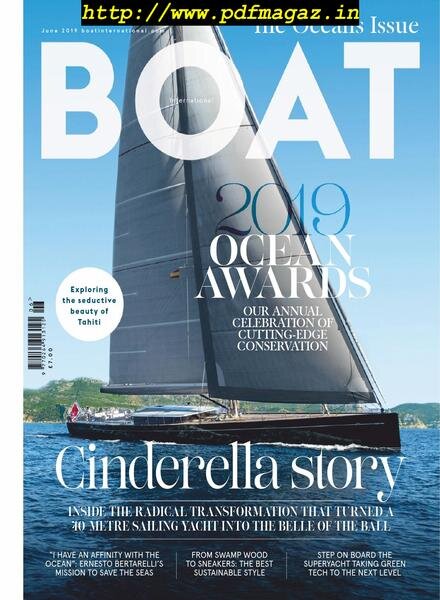 Boat International – June 2019 Cover