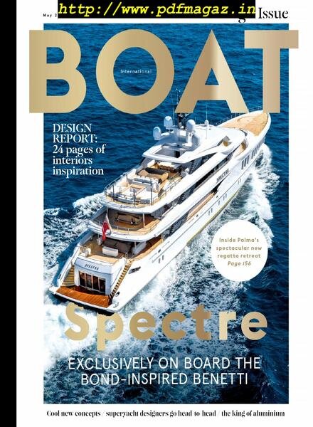 Boat International – May 2019 Cover