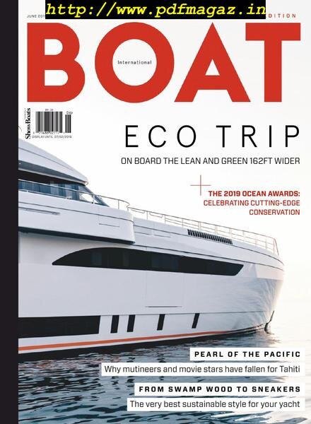 Boat International US Edition – June 2019 Cover