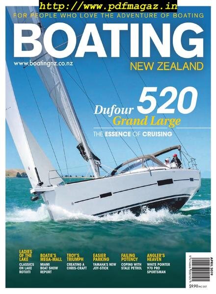 Boating New Zealand – April 2019 Cover