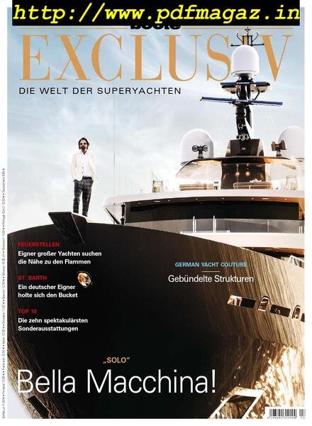Boote Exclusiv – Mai 2019 Cover