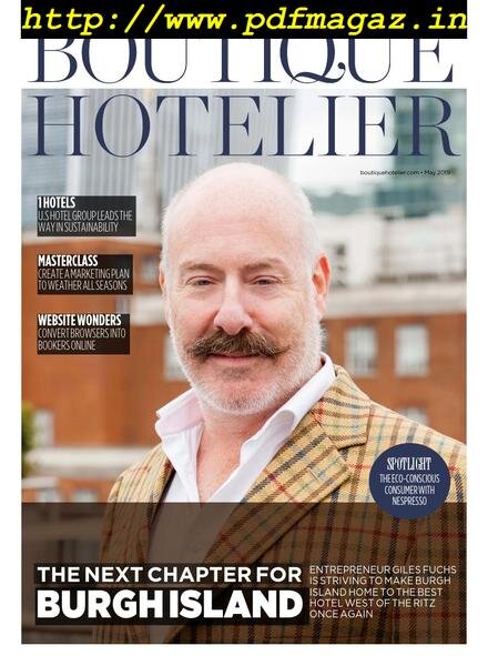 Boutique Hotelier – May 2019 Cover