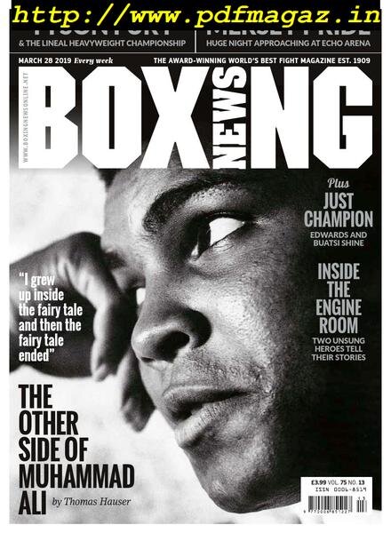 Boxing News – March 28, 2019 Cover