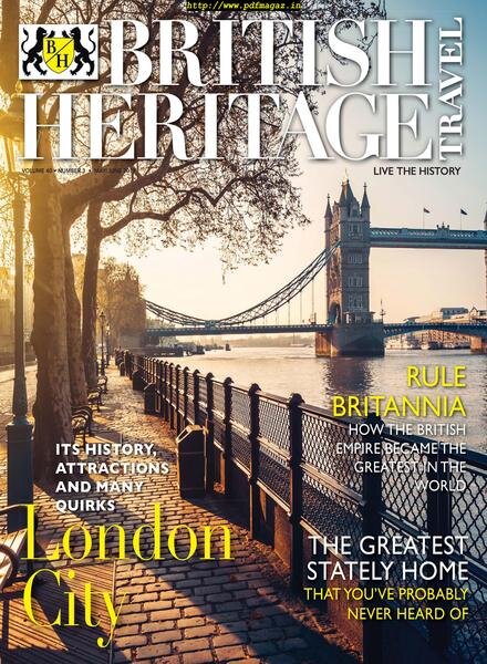 British Heritage Travel – May 2019 Cover