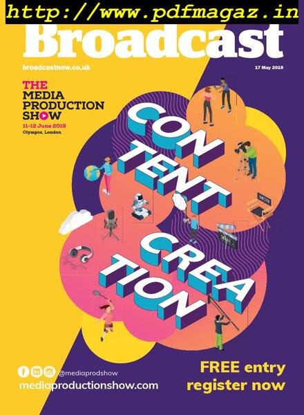 Broadcast Magazine – 17 May 2019 Cover