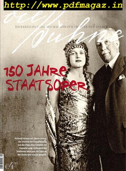 Buhne – April 2019 Cover