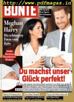 Bunte – 14 Mai 2019