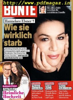 Bunte – 2 Mai 2019