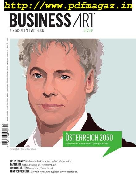 Business Art – Nr 1, 2019 Cover