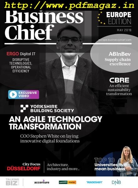 Business Chief Europe – May 2019 Cover