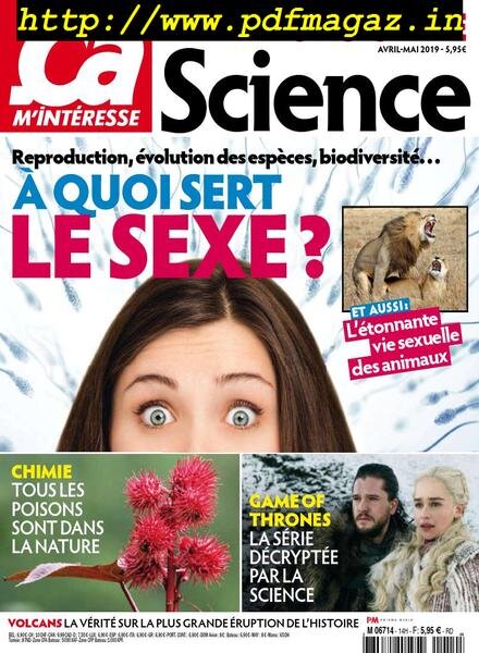 ca M’interesse – Hors-Serie Science – Avril-Mai 2019 Cover