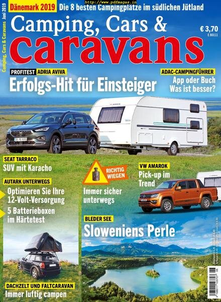 Camping, Cars & Caravans – Juli 2019 Cover