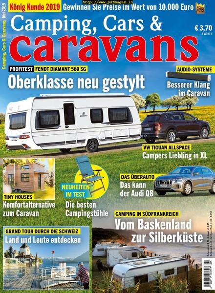 Camping Cars & Caravans – Juni 2019 Cover