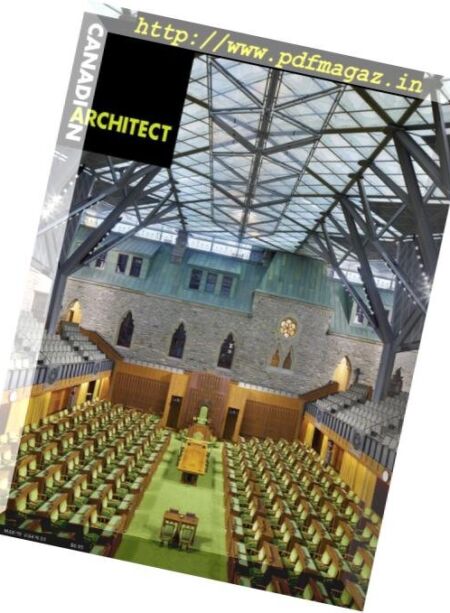 Canadian Architect – March 2019 Cover