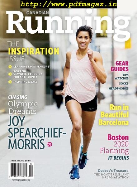 Canadian Running – May-June 2019 Cover