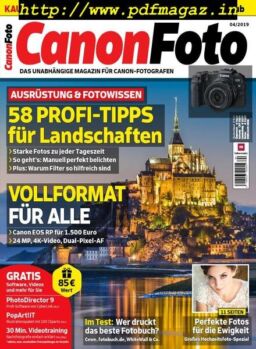 CanonFoto – Mai 2019