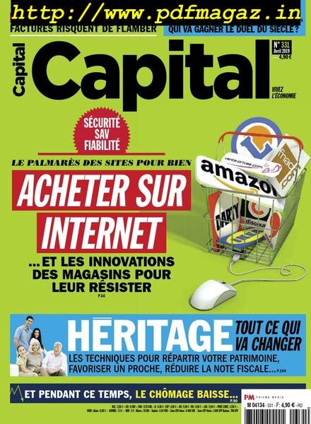 Capital France – Avril 2019 Cover