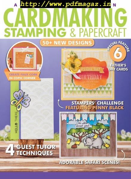 Cardmaking Stamping & Papercraft – April 2019 Cover