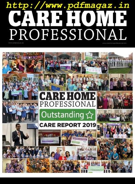 Care Home Professional – May 2019 Cover
