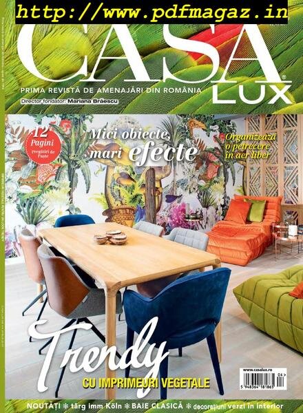 Casa Lux – martie 2019 Cover