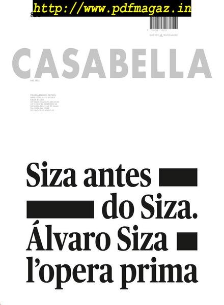 Casabella – maggio 2019 Cover