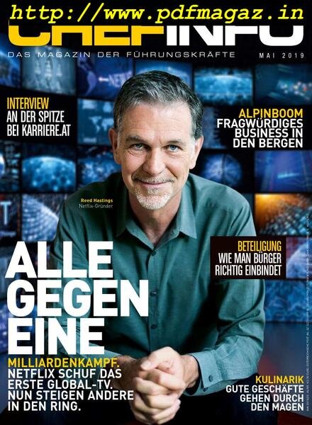 Chefinfo – Mai 2019 Cover