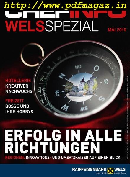Chefinfo Wels Spezial – Mai 2019 Cover
