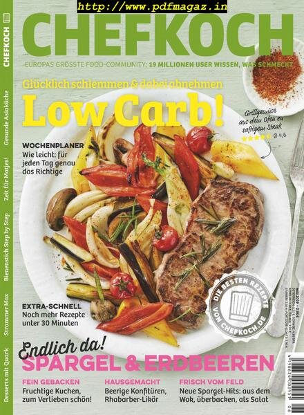 Chefkoch – Juni 2019 Cover