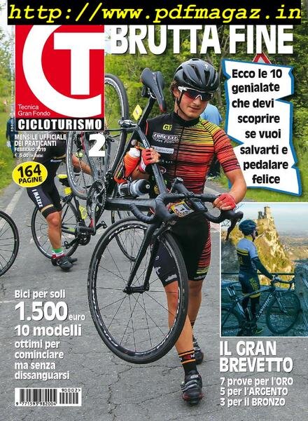 Cicloturismo – Febbraio 2019 Cover