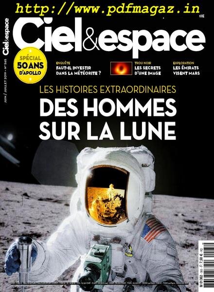 Ciel & Espace – mai-juin 2019 Cover