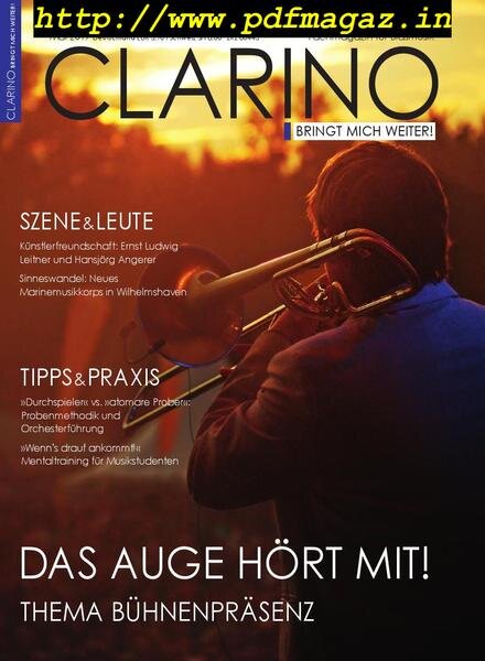 Clarino – Mai 2019 Cover