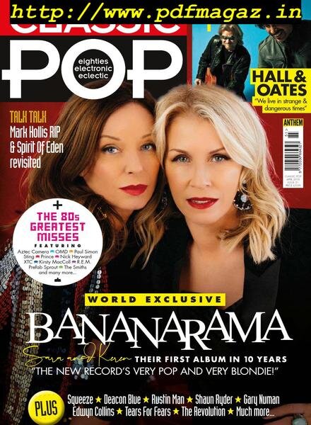 Classic Pop – April 2019 Cover