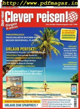 Clever Reisen – Mai-Juli 2019
