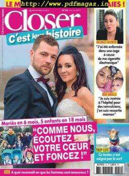 Closer C’est leur histoire – mai-juin 2019