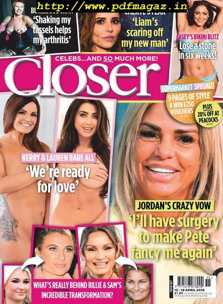 Closer UK – 17 April 2019 Cover