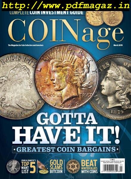 COINage – March 2019 Cover
