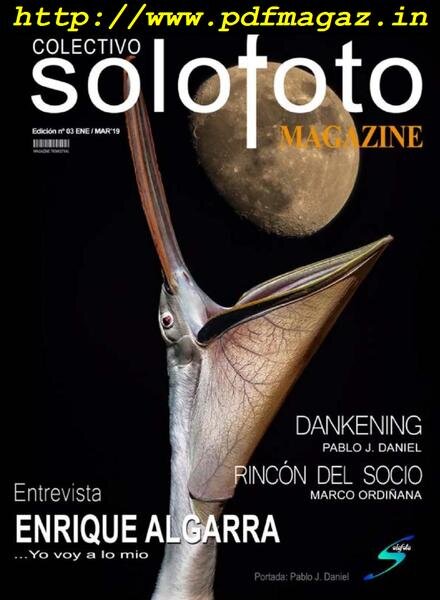 Colectivo Solofoto – Enero-Marzo 2019 Cover