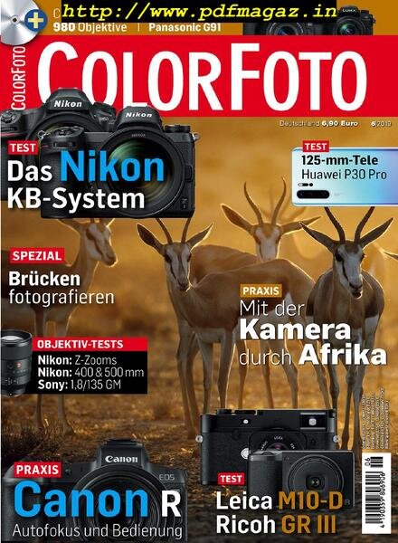 ColorFoto – Juni 2019 Cover