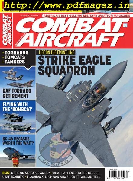 Combat Aircraft – April 2019 Cover