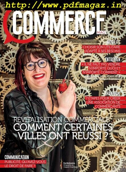 Commerce Magazine – avril 2019 Cover