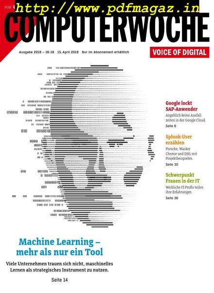 Computerwoche – 15 April 2019 Cover