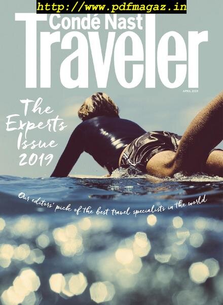 Conde Nast Traveler USA – April 2019 Cover